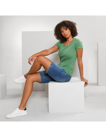 T-SHIRT BASIC IN COTONE BIOLOGICO "FRIEDA"