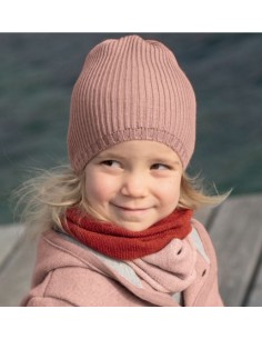 BERRETTO BIMBI IN LANA MERINO BIOLOGICA - OCRA 2