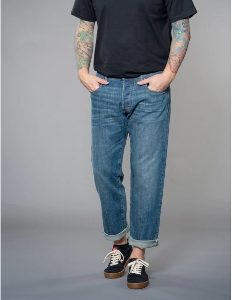JEANS UNISEX IN COTONE BIOLOGICO "BRONX"