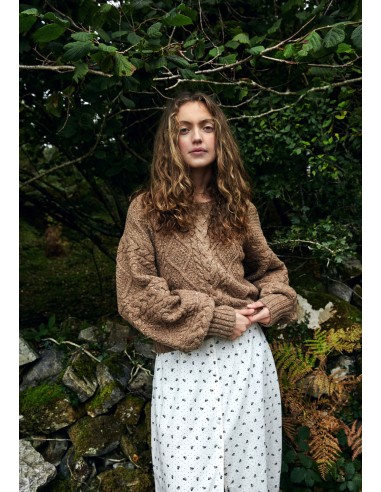 MAGLIONE IN LANA IRLANDESE, COTONE, CASHMERE E...