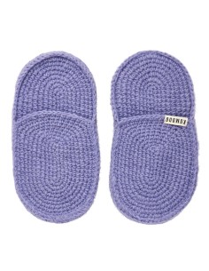 SLIPPERS UNISEX IN LANA DI AGNELLO "HIDE" - LILLA 2