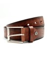 CINTURA UOMO IN CUOIO A CONCIA VEGETALE "LONDA"