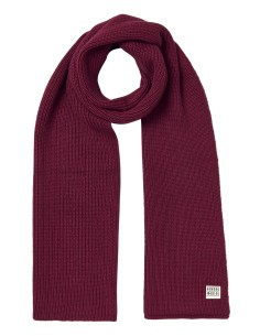 SCIARPA UNISEX IN COTONE E CASHMERE "SENDAI" - ROSSO