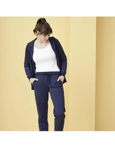 PANTAJOGGING IN FELPA DI COTONE BIOLOGICO...