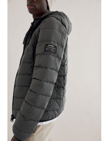 PIUMINO UOMO IN POLIESTERE RICICLATO VEGAN E...