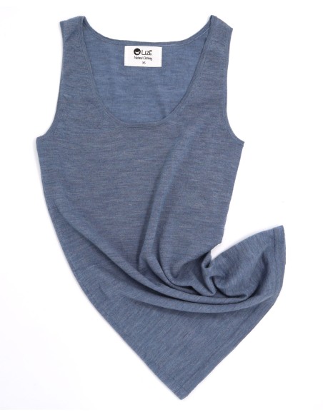 CANOTTA DONNA IN LANA E CASHMERE "CASHMERINO"