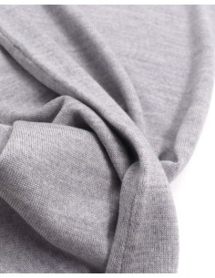 CANOTTA DONNA IN LANA E CASHMERE "CASHMERINO" - GRIGIO 2