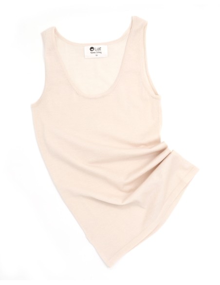 CANOTTA DONNA IN LANA E CASHMERE "CASHMERINO"