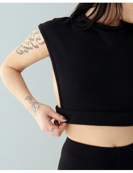 TOP APERTO IN BAMBU' "SPENCER"