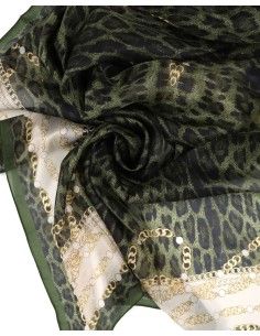 STOLA "LEOPARD" 180X110 2