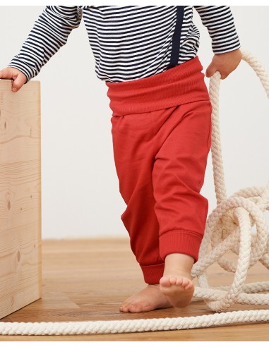 PANTALONI AMPI IN COTONE BIOLOGICO