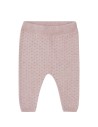 PANTALONE BABY IN COTONE E SETA "POINTELLE"