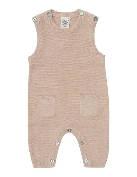 TUTINA SMANICATA IN COTONE-LINO CON TASCHE