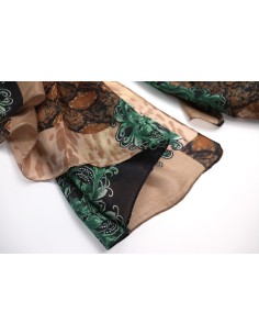SCIARPA IN SETA 180X110 "JUNGLE" 2