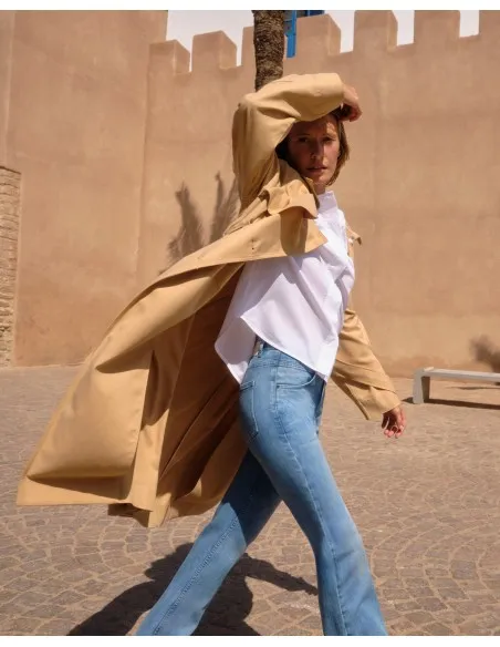 TRANCH IN LYOCELL E COTONE BIOLOGICO