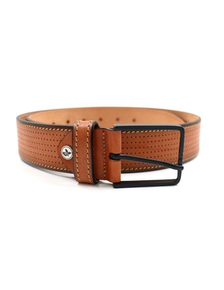 CINTURA UOMO IN CUOIO A CONCIA VEGETALE "GIANNI"