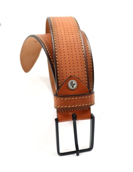 CINTURA UOMO IN CUOIO A CONCIA VEGETALE "GIANNI"