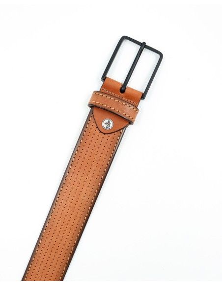 CINTURA UOMO IN CUOIO A CONCIA VEGETALE "GIANNI"