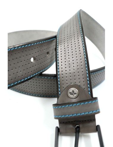 CINTURA UOMO IN CUOIO A CONCIA VEGETALE "GIANNI"