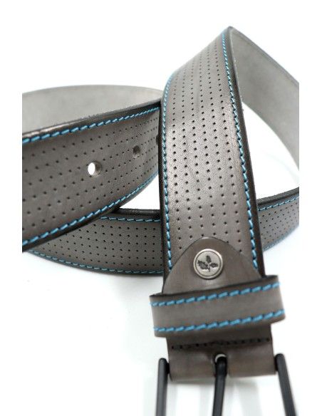 CINTURA UOMO IN CUOIO A CONCIA VEGETALE "GIANNI"