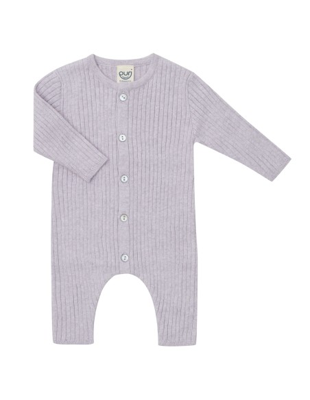 TUTINA IN COTONE-LINO A COSTINE E BOTTONI