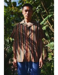 CAMICIA UOMO LEGGERA IN COTONE BIOLOGICO "SPINDRIFT WAVE"...