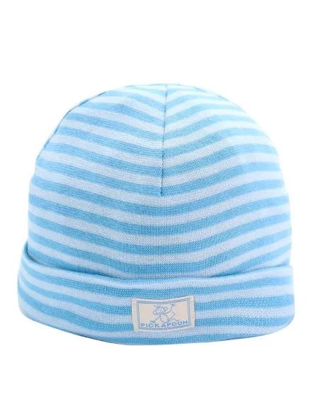 BERRETTO BASIC BIMBI IN COTONE BIOLOGICO 