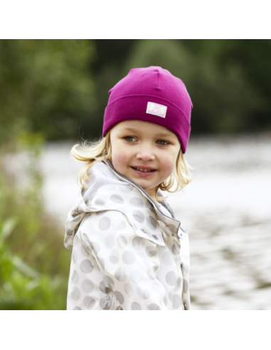 BERRETTO BASIC BIMBI IN COTONE BIOLOGICO 
