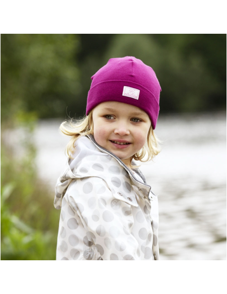 BERRETTO BASIC BIMBI IN COTONE BIOLOGICO 