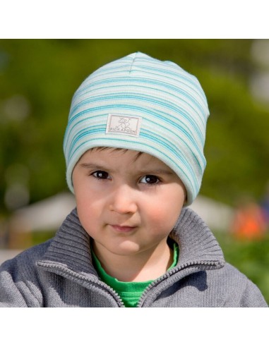 BERRETTO BASIC BIMBI IN COTONE BIOLOGICO 