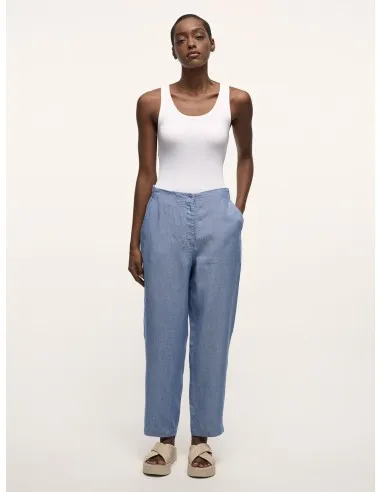 PANTALONI IN LINO BIOLOGICO