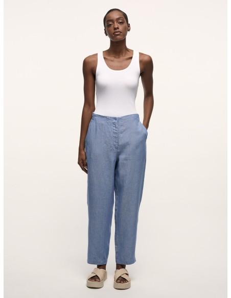 PANTALONI IN LINO BIOLOGICO