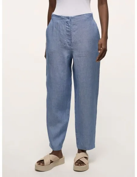 PANTALONI IN LINO BIOLOGICO