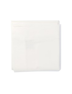 COPERTINA IN BAMBU' PESANTE 100X100 CM - BIANCO