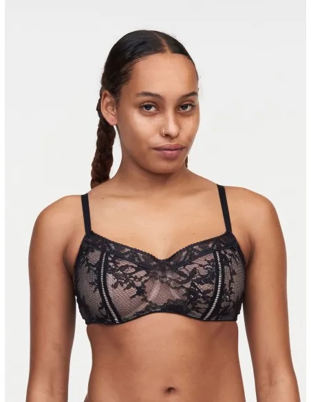 REGGISENO BALCONCINO SFODERATO IN PIZZO "OLIVIA"