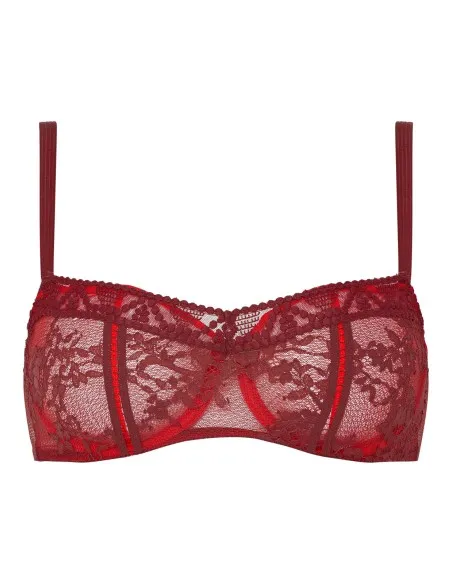 REGGISENO BALCONCINO SFODERATO IN PIZZO "OLIVIA"