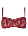 REGGISENO BALCONCINO SFODERATO IN PIZZO "OLIVIA"