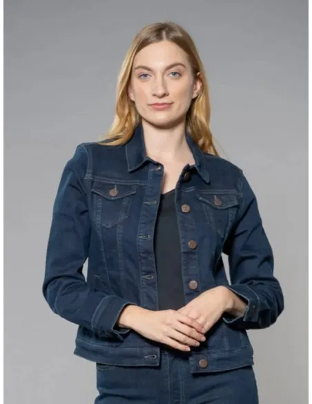 GIACCA IN JEANS DI COTONE BIOLOGICO "SVALA"