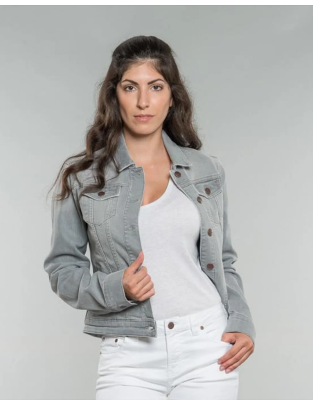 GIACCA IN JEANS DI COTONE BIOLOGICO "SVALA"