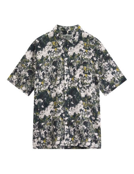 CAMICIA MANICHE CORTE IN COTONE BIOLOGICO "JP"