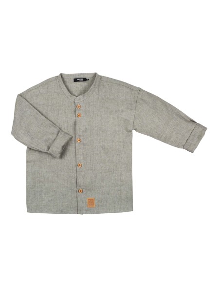 CAMICIA BIMBI IN 100% LINO BIOLOGICO