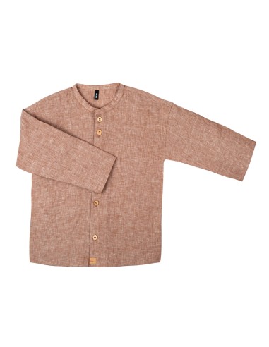 CAMICIA BIMBI IN 100% LINO BIOLOGICO
