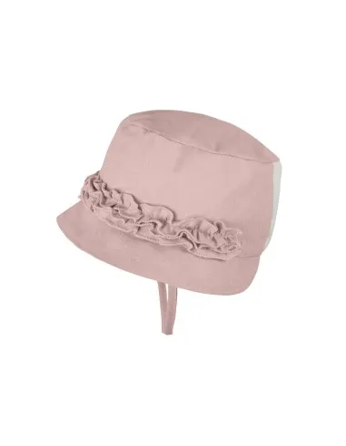 CUFFIETTA BIMBA IN LINO E COTONE