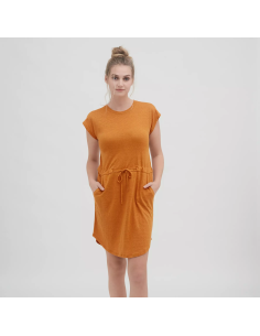 ABITO FRESCHISSIMO IN JERSEY DI 100% LINO "OTTILIA" -...