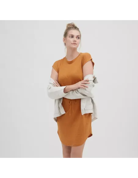 ABITO FRESCHISSIMO IN JERSEY DI 100% LINO "OTTILIA"