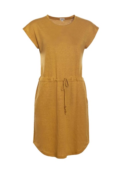 ABITO FRESCHISSIMO IN JERSEY DI 100% LINO "OTTILIA"