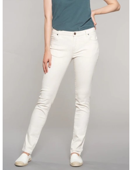 JEANS SLIM FIT IN COTONE BIOLOGICO NON TINTO "SVENJA"