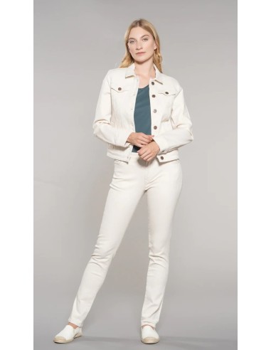 JEANS SLIM FIT IN COTONE BIOLOGICO NON TINTO...