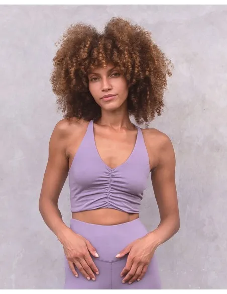 TOP YOGA IN COTONE BIOLOGICO "CAROLINA"