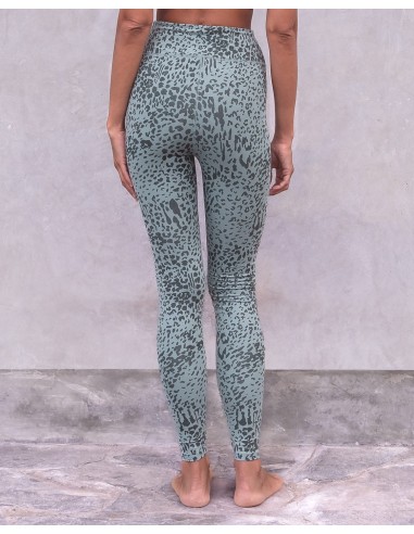 LEGGINGS YOGA ALLOVER IN COTONE BIOLOGICO "SUSAN"